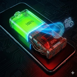 揭秘“电池健康”的数字游戏：为什么你买的 100% 寿命手机，续航却崩了？