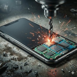 iPhone 验机盲区：你加价买的“港版双卡”神机，可能是一台“电钻开孔”的改装机